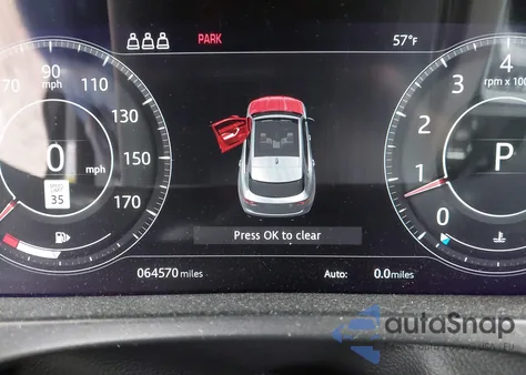 2019 Jaguar F-Pace 30T Portfolio из США, поврежденный, VIN SADCN2GX0KA366698